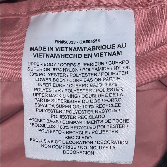 Nike Dri-Fit Rose gold/dusty pink windbreaker - Picture 6 of 7